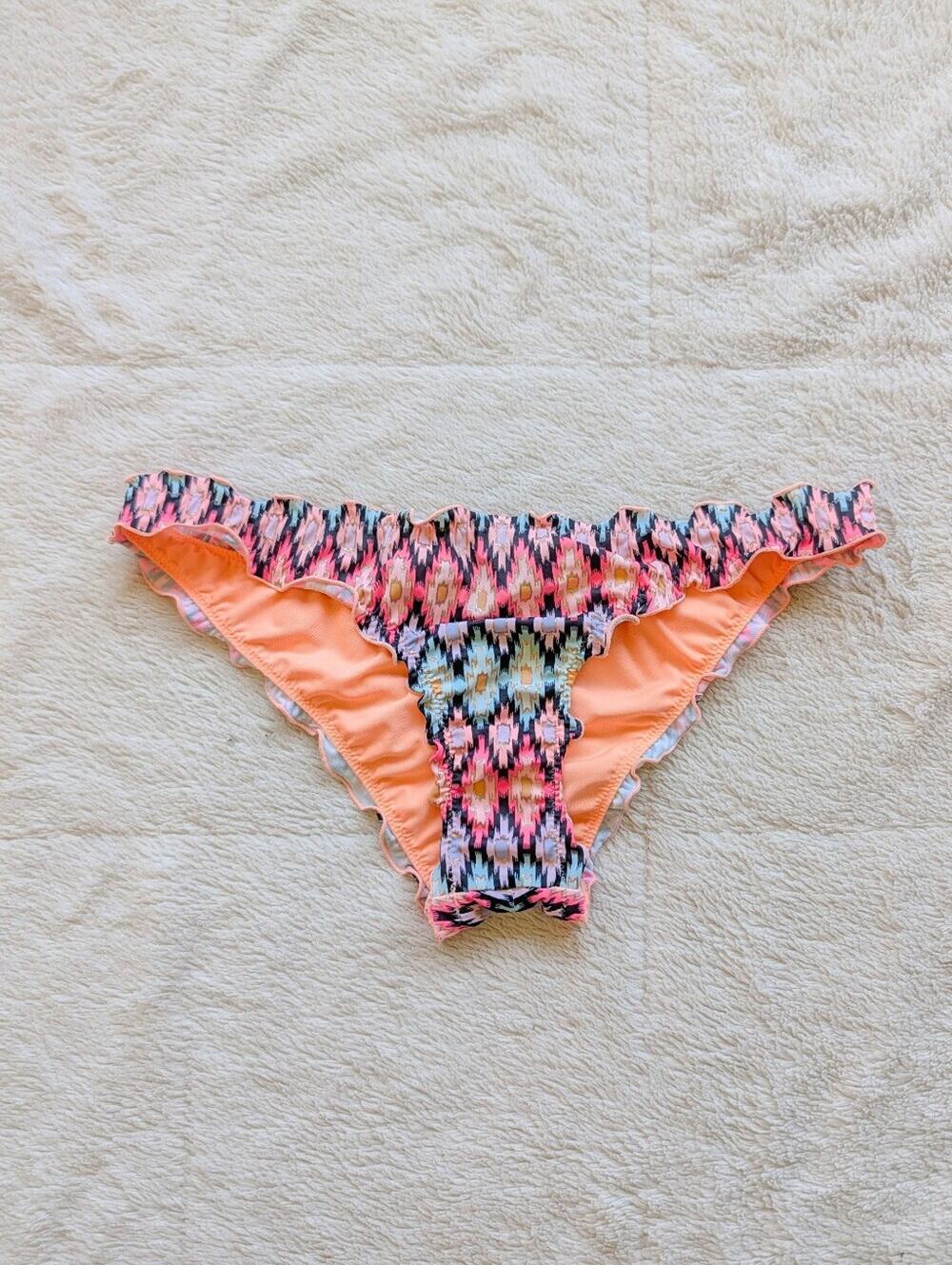 Victorias Secret The Ruffle Cheeky Bikini‎ Bottoms